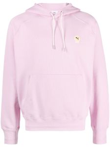 PUMA slogan-print drawstring hoodie - Rose