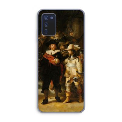 De Nachtwacht: Samsung Galaxy A03s Transparant Hoesje