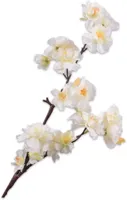 Silk-ka kunsttak bloesem 63cm wit