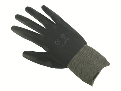 Werkzeyt Handschoen Soft Zwart Gr7 - B22307