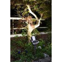 GALIX Geborstelde roestvrijstalen spot op zonne-energie - 0,29 w