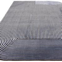 Easy Living - Vloerkleed Kuza Shape Black/Navy -