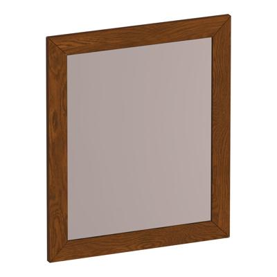 Brauer Citrine Spiegel - 60 cm - Rechthoekig - Lamellen - Eiken Bruin