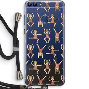 Gymboys: Huawei P Smart (2018) Transparant Hoesje met koord