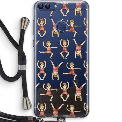 Gymboys: Huawei P Smart (2018) Transparant Hoesje met koord