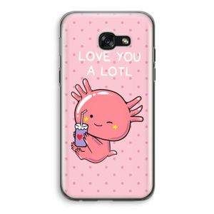 Love You A Lotl: Samsung Galaxy A5 (2017) Transparant Hoesje