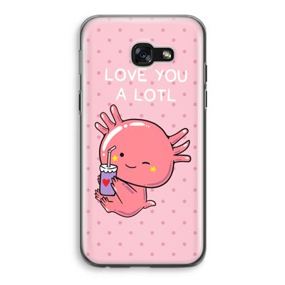 Love You A Lotl: Samsung Galaxy A5 (2017) Transparant Hoesje