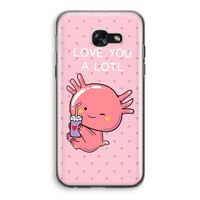 Love You A Lotl: Samsung Galaxy A5 (2017) Transparant Hoesje Love You A Lotl: Samsung Galaxy A5 (2017) Transparant Hoesje
