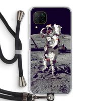 Spaceman: Huawei P40 Lite Transparant Hoesje met koord