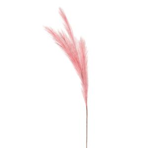 Kunstgras/rietgras/takken/losse steel - pluimen pampasgras - roze - 80 cm   -