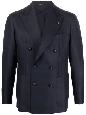 Tagliatore blazer à boutonnière croisée - Bleu