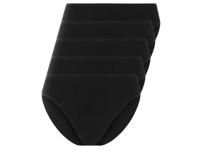 esmara 5 dames slips (Zwart, S (36/38))