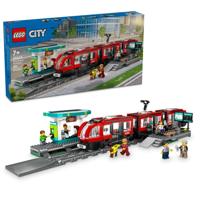 LEGO CITY 60423 Tram en station in het centrum