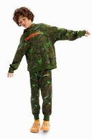 Sweatshirt met capuchon en camouflage - thumbnail