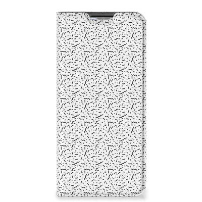 OPPO A54s | A16 | A16s | Hoesje met Magneet | Stripes Dots