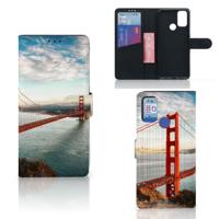 Alcatel 1S (2021) | Flip Cover | Golden Gate Bridge