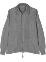 Homme Plissé Issey Miyake veste Heather Pleats - Gris - thumbnail