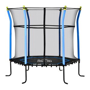 Een veilig plezier! Onze trampoline voor kinderen van HOMCOM voldoet aan de hoogste veiligheidseisen en staat voor puur springplezier!