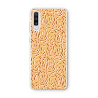 Camouflage: Samsung Galaxy A70 Transparant Hoesje