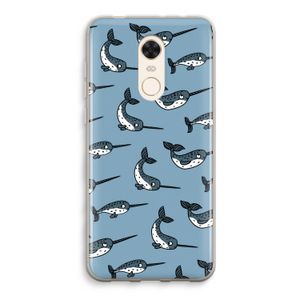 Narwhal: Xiaomi Redmi 5 Transparant Hoesje