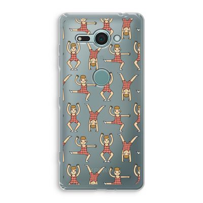 Gymboys: Sony Xperia XZ2 Compact Transparant Hoesje