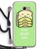 Avo Good Day: Samsung Galaxy A5 (2017) Transparant Hoesje met koord