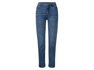 esmara Dames jeans - straight fit (38, lang, Donkerblauw)