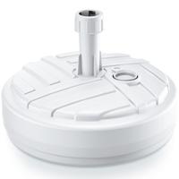 Prosperplast Parasolvoet - rond - wit - vulbaar - 10 liter - D39 cm Prosperplast Parasolvoet - rond - wit - vulbaar - 10 liter - D39 cm