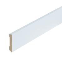 Gelakte plint 70x12 - Amsterdam extra wit RAL 9016