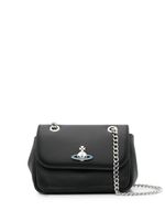 Vivienne Westwood sac porté épaule à plaque logo - Noir Vivienne Westwood sac porté épaule à plaque logo - Noir