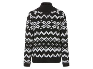 esmara Dames Kersttrui (S (36/38), Zwart)