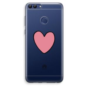 Hartje: Huawei P Smart (2018) Transparant Hoesje