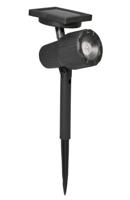 Luxform Set van 2 prikspotsSalamanca zwart solar - LWE44229