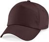 Beechfield CB10 Original 5 Panel Cap - Chocolate - One Size