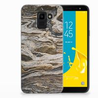 Samsung Galaxy J6 2018 TPU Siliconen Hoesje Steen