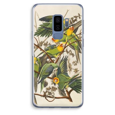 Carolinaparkiet: Samsung Galaxy S9 Plus Transparant Hoesje