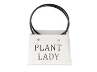 HBX Natural Living Bloempot metaal plantlady