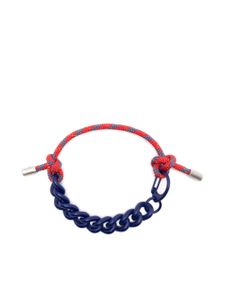 OAMC bracelet en chaîne - Bleu