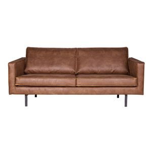 WOOOD Bank 'Rodeo' 2,5-zits, kleur cognac