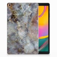 Samsung Galaxy Tab A 10.1 (2019) Tablet Back Cover Marmer Grijs