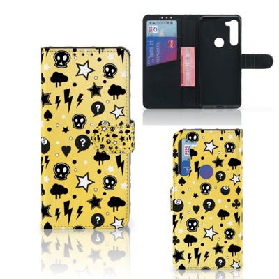 Telefoonhoesje met Naam Motorola G8 Power Punk Geel Telefoonhoesje met Naam Motorola G8 Power Punk Geel