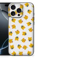 Back Case voor iPhone 16 Pro Max Katten Emojis