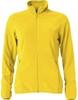 SALE! Clique 023915 Basic Fleece Jacket Ladies - Lemon - Maat S/36
