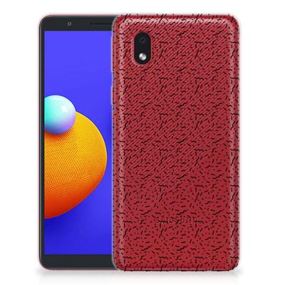 Samsung Galaxy A01 Core | TPU bumper | Stripes Dots