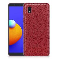 Samsung Galaxy A01 Core | TPU bumper | Stripes Dots