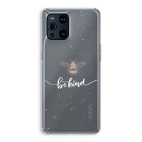 Be(e) kind: Oppo Find X3 Pro Transparant Hoesje