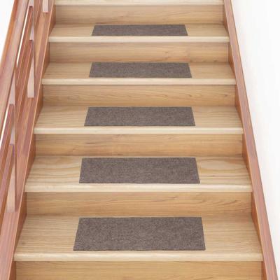 VidaXL Trapmatten zelfklevend 15 stuks 60x25 cm beige rechthoekig
