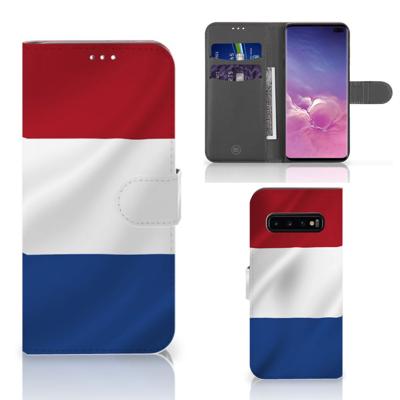 Samsung Galaxy S10 Plus | Bookstyle Case | Nederlandse Vlag
