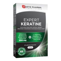 Forté Pharma Expert Keratine Voedingssupplement Beschadigd Haar 40 Capsules - thumbnail