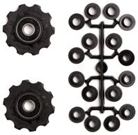 Shimano Derailleurwieltjes 10 tanden 8s zwart 2 stuks